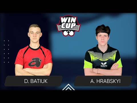 22:45 Dmytro Batiuk - Andrii Hrabskyi West 6 WIN CUP 16.04.2024 | TABLE TENNIS WINCUP