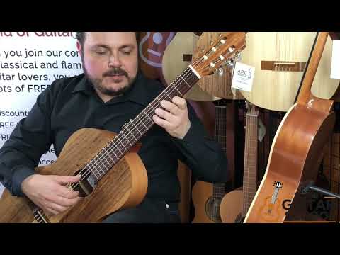 Antonio Pinto KOA - (Beginner/Entry Guitar) Tiempo de Zamba, Lección No. 39 - Julio Sagreras