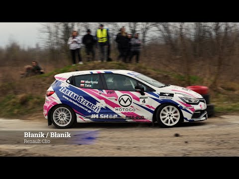 Martyna Błanik - 9 lat / Marcin Błanik - Renault Clio | 2 KJS Rally Park Kaczyce 2025