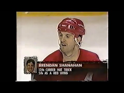 98/99 RS: Det @ Phx Highlights - 3/5/99 (Shanahan Hat Trick)