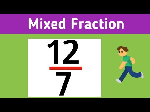 Write 12/7 as a mixed number