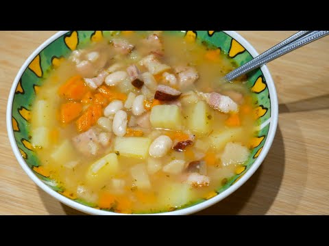 Bean soup - quick and very tasty. I recommend it :-)