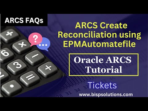ARCS Create Reconciliation using EPMAutomate | Oracle Hyperion,Cloud ...