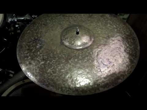 22 CLTB Turk Ride, 1976g - Handcrafted cymbals by Craig Lauritsen
