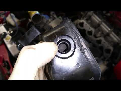 Watch before changing oil pan gasket on your civic D15/D16 breather box, oil seporator.