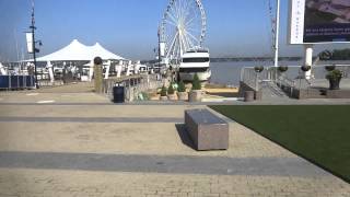 preview picture of video 'A morning View of The Capital Wheel at National Harbor, MD Jun 16, 2014'