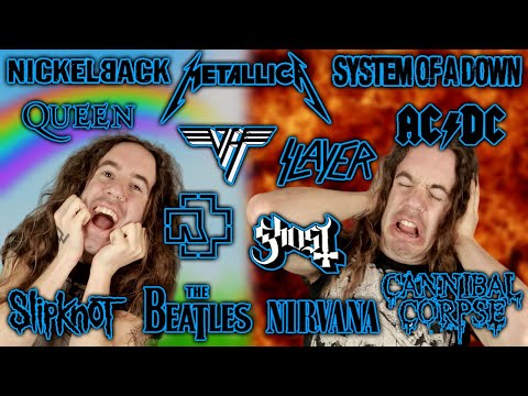 What These 60 ICONIC Bands Sounds Like To People Who LOVE Them Vs. HATE Them