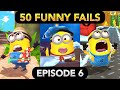 Minion Rush 50 FUNNY FAILS Episode 6 Pier 12 The Volcano Holiday Lab