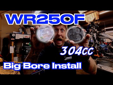 Athena 304cc Big Bore POWER! WR250F Gets a MASSIVE Upgrade! 🔥