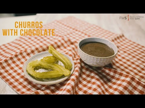 Spanish recipe: Churros with hot chocolate