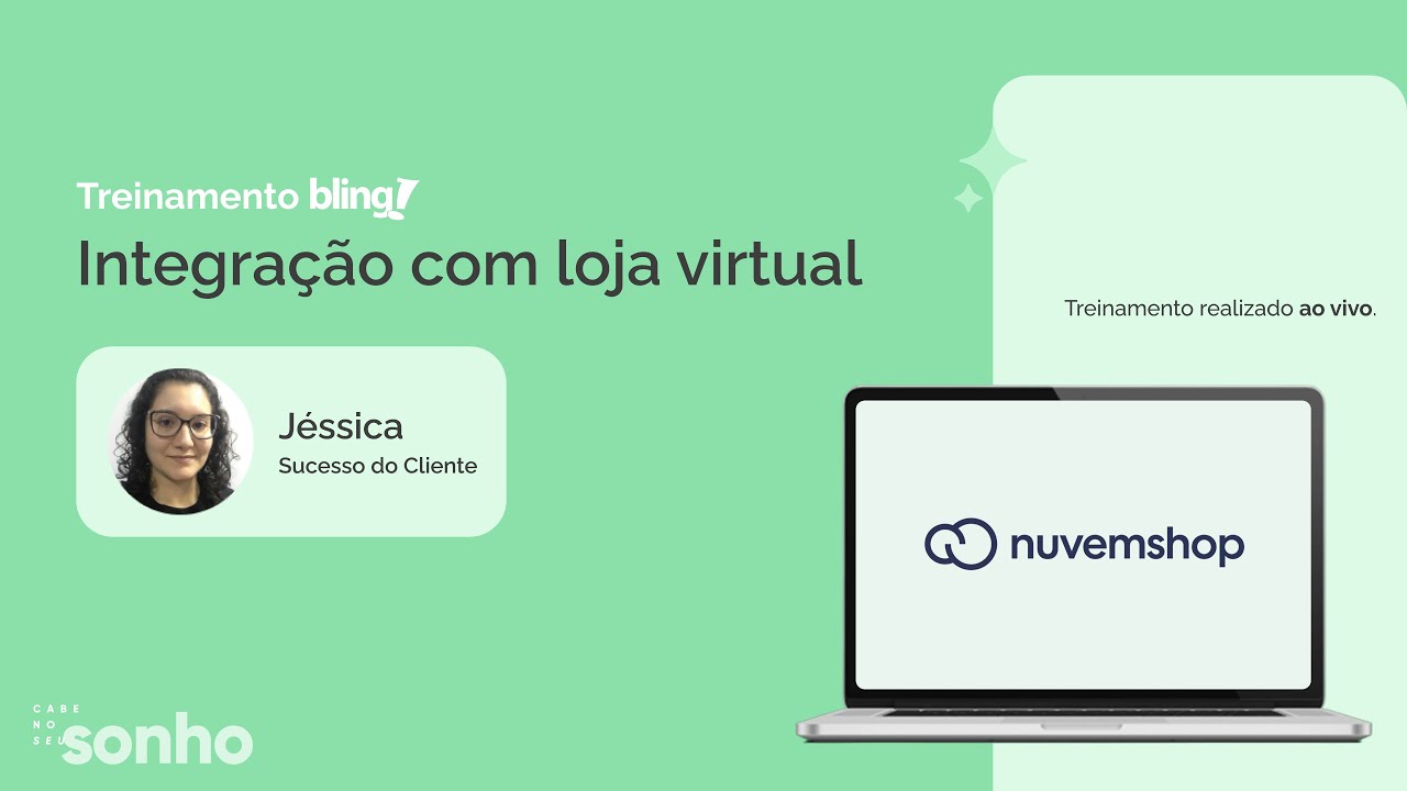 (GRAVADO 16/03) - LOJA VIRTUAL Nuvem Shop - Treinamento Bling
