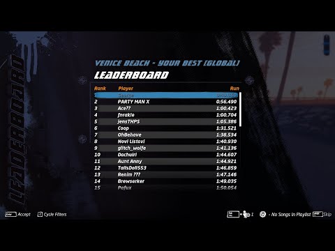 THPS 1+2 Venice Beach Speedrun PB 49.36