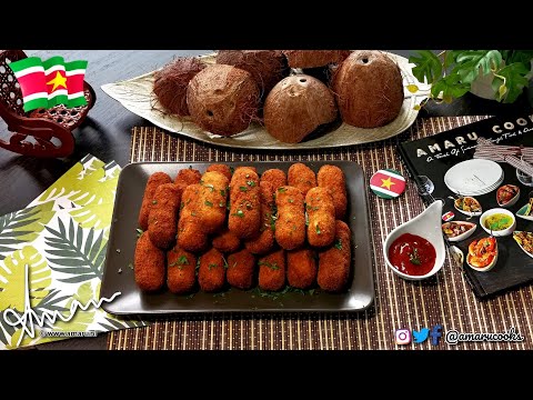 πΈπ· Food & The Single Guy - S.13.E.10 - Cassava Bacalao Croquettes - Kroket Cassave Bakkeljauw