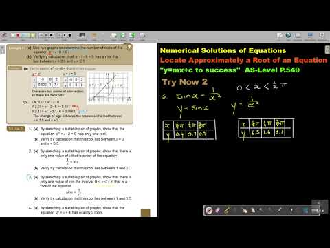 13 2 Numerical Solutions of Equations   Locate Approximately a Root of an Equation   Part 2