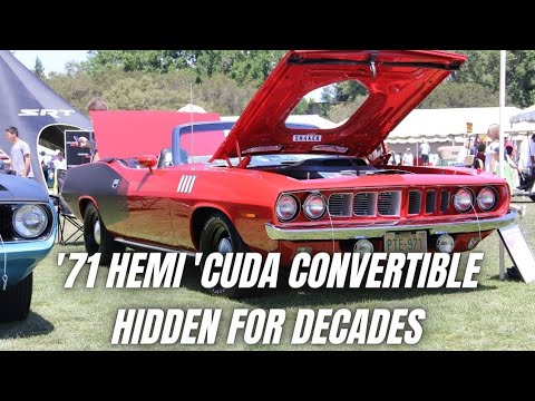 Shocking Early Life of the "Missing" 71 Hemi 'cuda Convertible & How it Joined the Ogle Collection