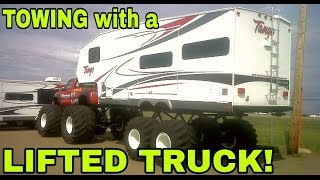 TOWING with a LIFTED Truck! Should you?