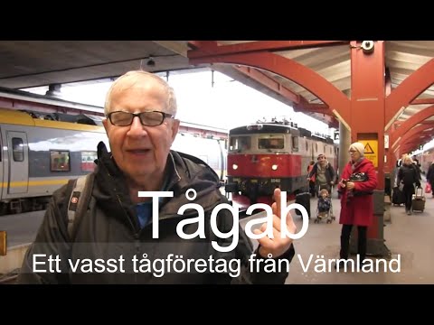 2020-01-18 RESA TILL GÖTEBORG - TÅGAB - Ett vasst tågföretag från Värmland