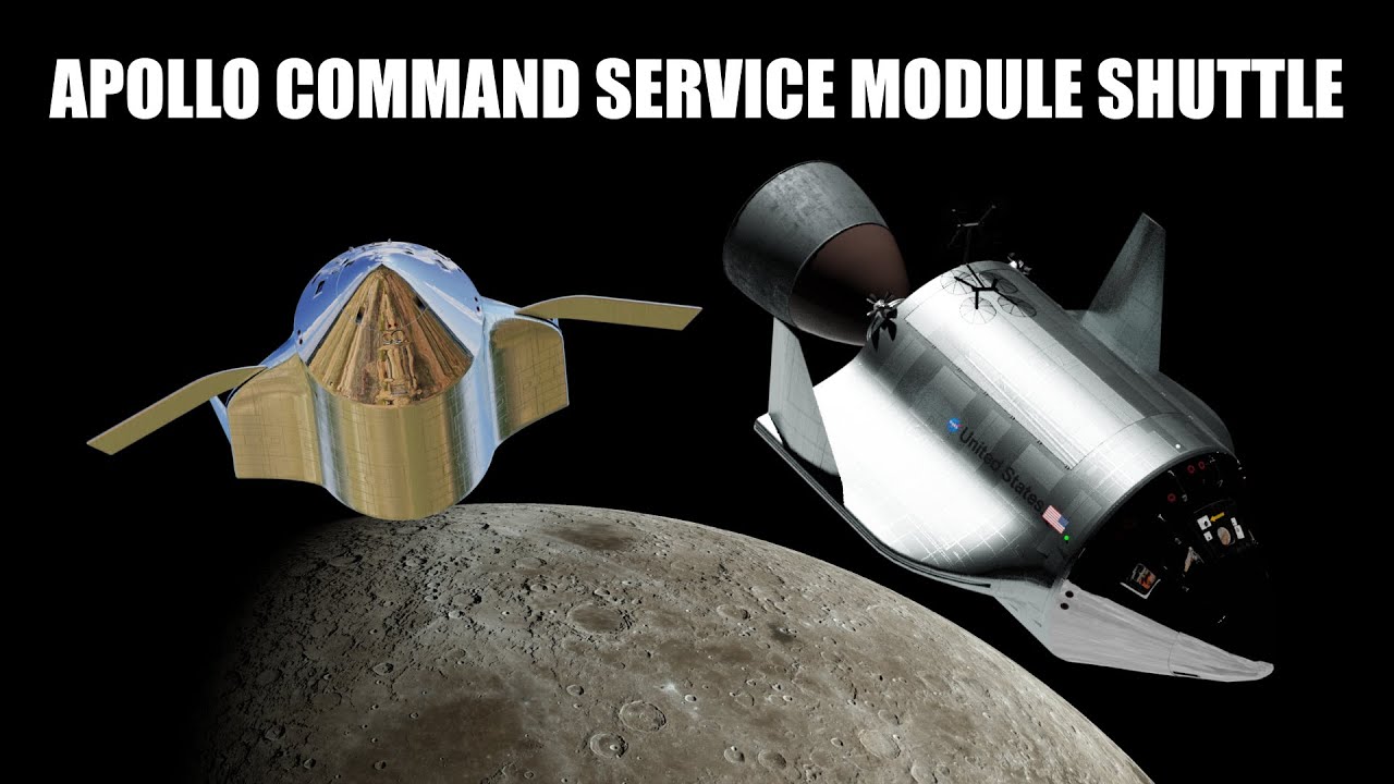 Apollo Space Shuttle Looks Like Just Half a Spaceship, Could Still Have ...