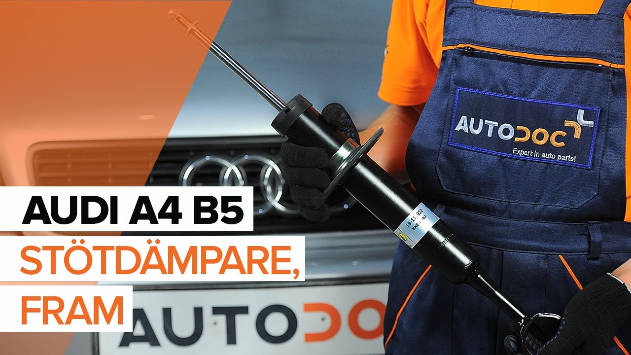 Byta fjäderben fram på Audi A4 B5 Avant – utbytesguide