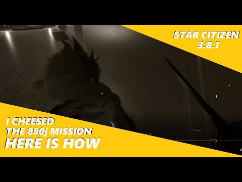 STAR CITIZEN 3.8.1 - I CHEESED THE 890j MISSION HERE IS HOW