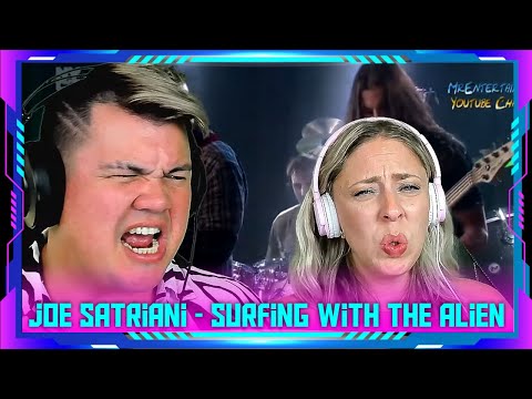 Millennials react to Joe Satriani | Surfing With the Alien (Live) | THE WOLF HUNTERZ Jon and Dolly