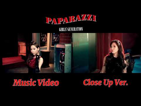 #PAPARAZZI #SNSD 'SNSD'[PAPARAZZI]Music Video and Close Up Ver.(Split Screen)