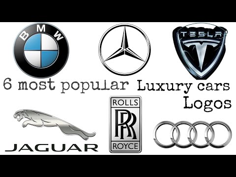 Top 6 Most Popular luxury Brand cars Logos in the world