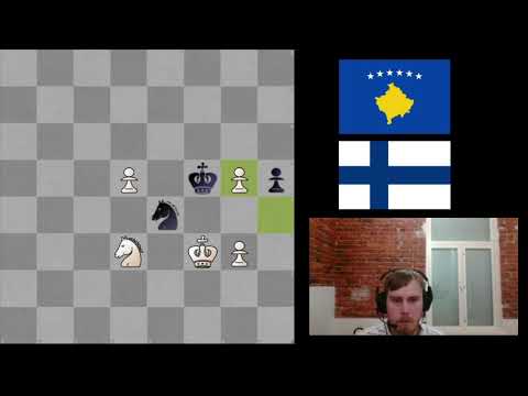 European team chess championship 2021, 4th round. Finland - Kosovo