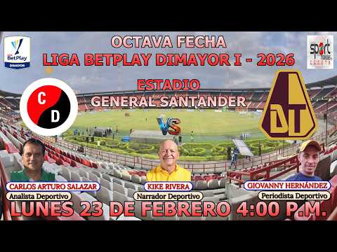 ⚽️ Cúcuta Deportivo 🆚 Deportes Tolima.