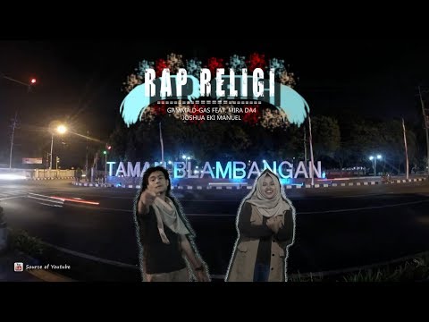 [Gamma D-GAS ft. Mira DA4] Rap Religi Obat Hati Cover at Taman Blambangan