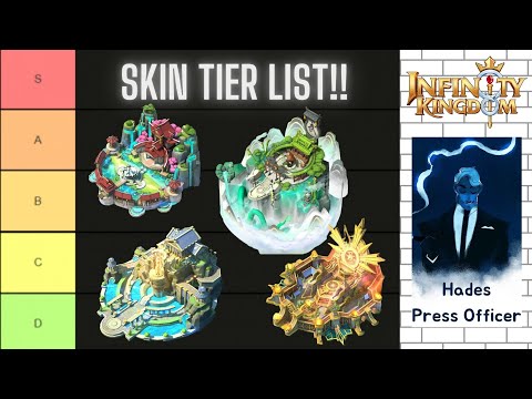 (Hades Tier List) Skin Tier List! - Infinity Kingdom