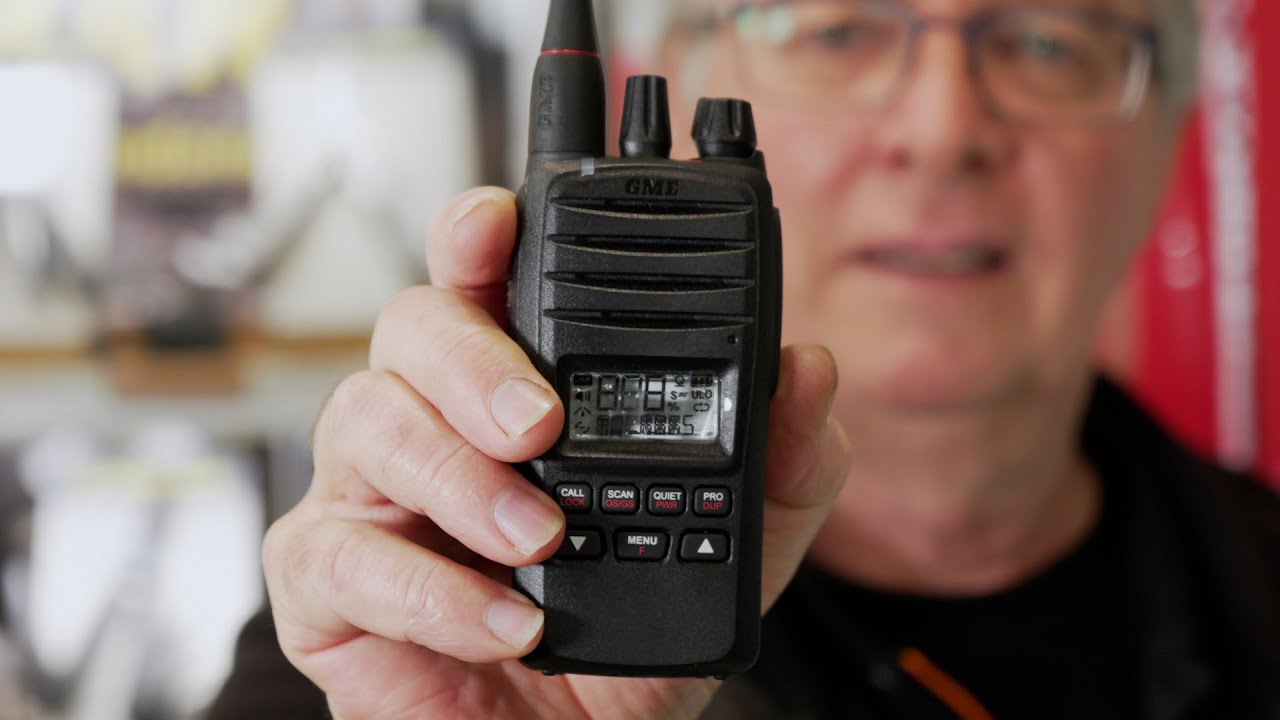 5 Watt UHF CB Handheld Radio IP67 TX6600S − Australian Made