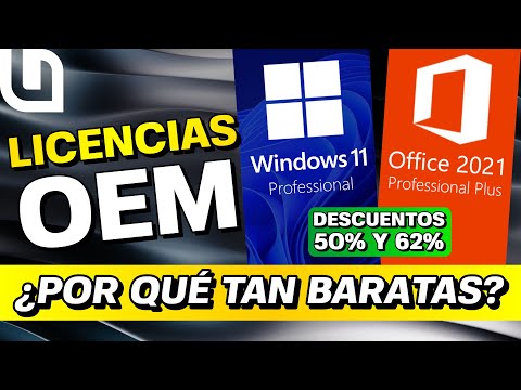 LICENCIAS OEM ¡LO QUE NADIE TE DICE! 😨 WINDOWS Y OFFICE ¿POR QUÉ TAN BARATOS? 🧐