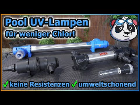UV Lampe für Pools: Was die UV-C Desinfektion wirklich bringt | Weniger Chlor durch Pool UV Filter