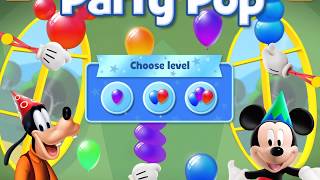 Disney junior Mickey Mouse clubhouse balloon popping game