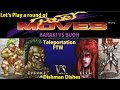 Extreme Fighting Teleportation In Power MOVES For SNES Baraki Vs Buoh PvP Dishman Dishes