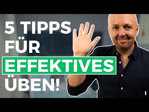 Auf der Gitarre besser werden Tipps - Übst du wirklich EFFEKTIV?