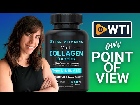 Vital Vitamins Multi Collagen Complex - Type I - WTI product video review