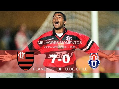 Relive the best moments of Flamengo 7-0 Universidad de Chile, Copa Mercosur 1999