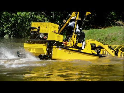 Weedoo Aquatic Harvester - Best Lake Weed Removal & Waterway Cleanup Machine