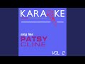 Anytime (Any Time) (In the Style of Patsy Cline) (Karaoke Instrumental Version)
