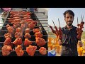 Chicken Seekh Kabab With 36 Spices Patna Marine Drive Street Food Chicken Seekh Kabab Recipe
