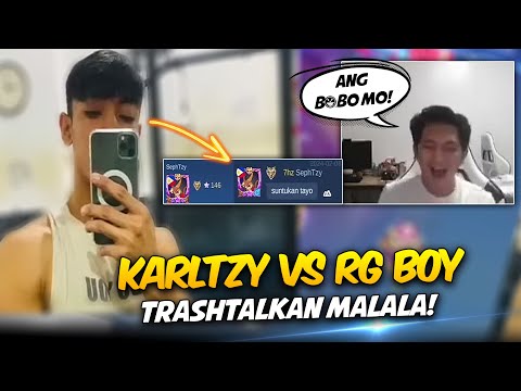 LAUGHTRIP KARLTZY vs RANDOM RG BOY TRASHTALKAN went WRONG . . . 😂