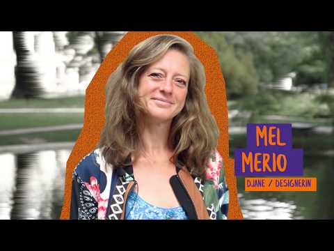DJane Mel Merio im Klima-Wordrap