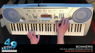 Video thumbnail for Yamaha PSR-275 Keyboard - 480 Voices Part 1/3 by KeyboardKrazy49