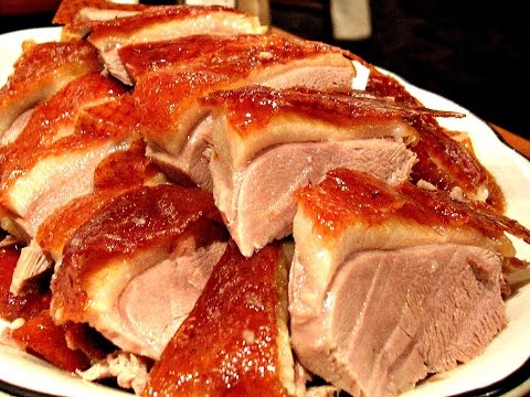 PEKING DUCK Video Recipe - HOW TO make peking duck - Pien Pi Aab - 如何在家里做北京烤鸭