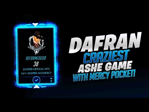 Dafran Craziest Ashe Game With Mercy Pocket! - Overwatch