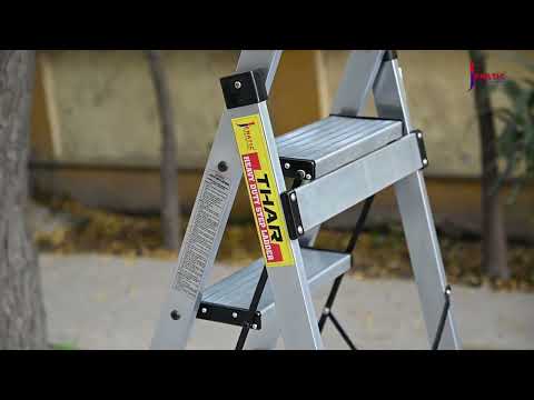Jenatic Thar 4 Step Aluminum Ladder