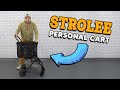 Strollee Personal Shopping Cart Lightweight Portable And Travel Friendly Shopping Companion