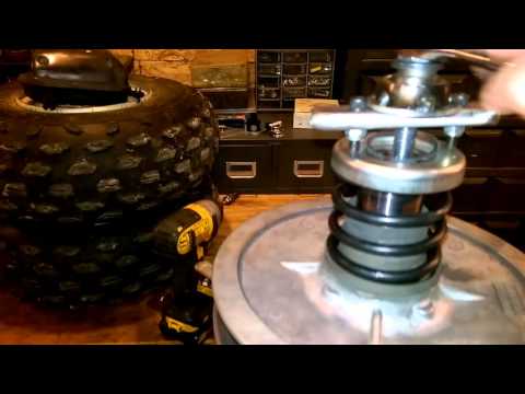 Teryx secondary spring removal & installation
